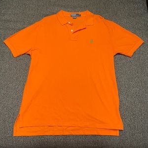 Vintage Polo Ralph Lauren Shirt Orange, Size Large